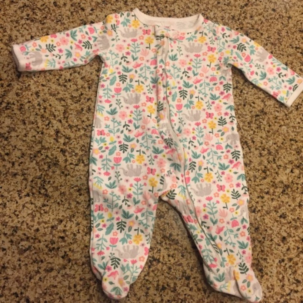 Carter’s Thermal PJ's, Onsie, footie 6-9m